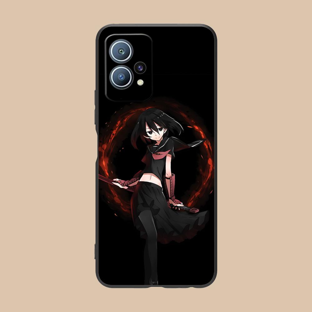 

Akame Kurome Matte TPU Mobile Phone Case for Huawei P60 P50 P40 P30 P20 P10 P9 P8 Pro Lite Plus Colorful Printing Cover Huawei P8