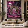 Bird (5) Theme Custom Tapestry Personalized Custom Name Text Wall Hanging Tapestry Home Decor Background Cloth