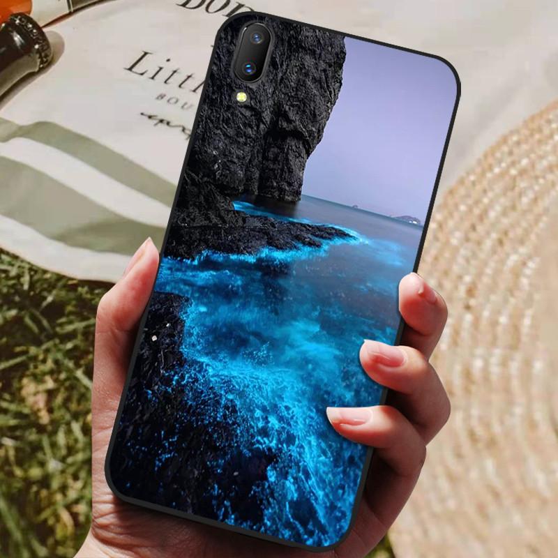 For Coque vivo V11 i Case Silicon Back Cover Phone Case For Vivo V11 V 11 V11 Pro 1804 Cases V11i 1806 Soft bumper Funda Re Bag