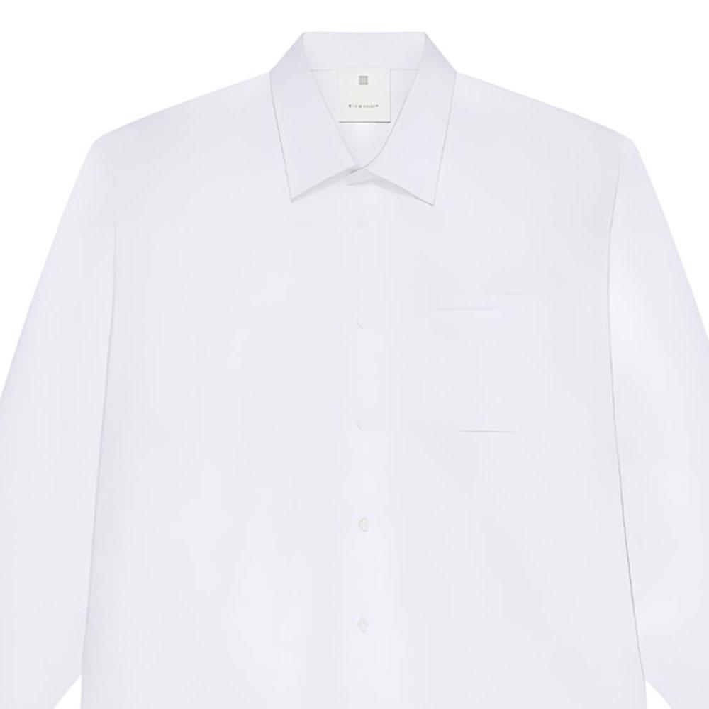 Givenchy long-sleeve pocket shirt BM610014M6-100