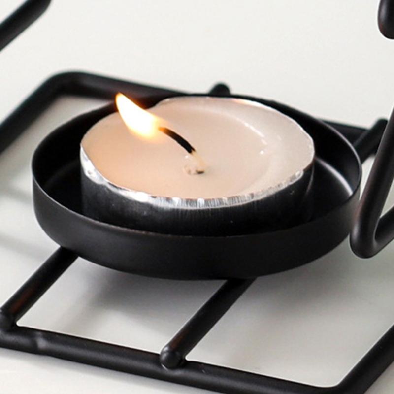 Podgrzewacze do wosku Kominki do olejków eterycznych,Kominki do olejków Podgrzewacz do wosku na tealight Uchwyt do aromaterapii Dyfuzor zapachowy do świec