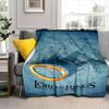 1pc Middle earth Map Poster Cartoon Blanket,Portable Throw for Travel & Camping, All Season Cozy Blanket,Ideal Gift