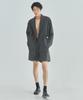 Ladeuedisyeon Roum Shorts_Charcoal