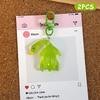 2Pcs Creative Color Change Duck Keychain  Colorful Roast Duck Keychain Novelty Cute Backpack Decoration Accessories Gifts