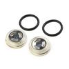 18mm Sight Glass Len & Rubber Gasket Front Motorcycle