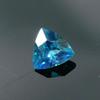 2 Ct Natural Montana Sapphire Trillion Cut Certified Loose Gemstone Royal Color A-515