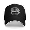 Men Women Funny Retired  Worked My Whole Life Hats Stylish Baseball Cap  Trucker Hat Golf Headewear Adjustable Fit