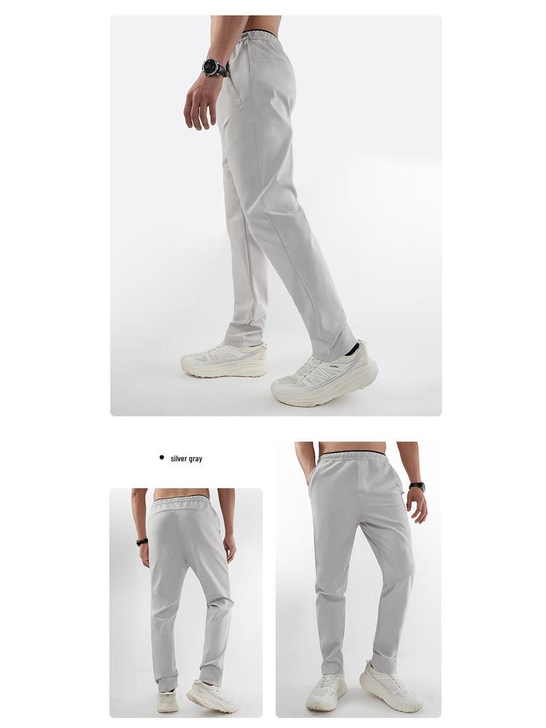 Di Jia Pánské Slim Fit Business Sportovní Kalhoty - Ležérní, S Manžetou, Trendy Outdoorové Oblečení