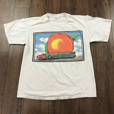T-shirt Unisexe Vintage The Allman Brothers Band Eat a Peach Album T-shirt Unisexe