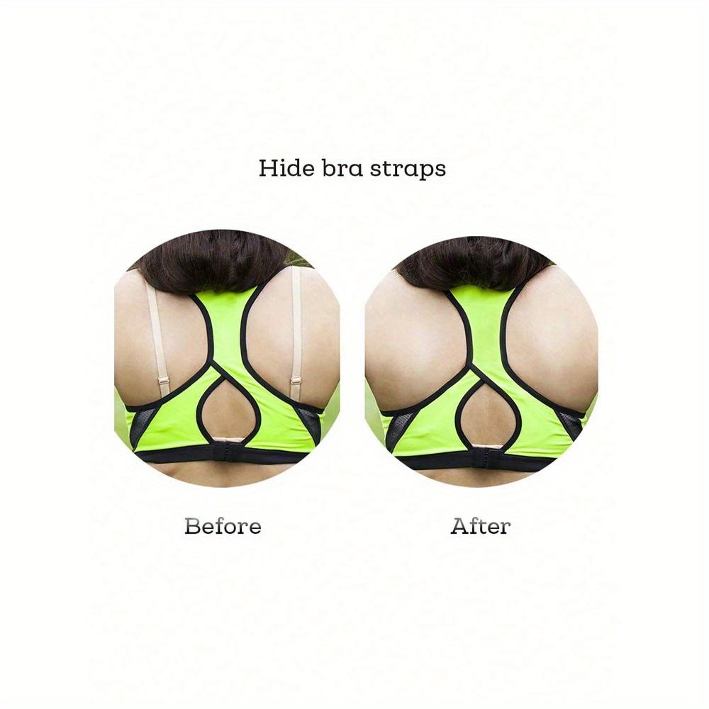 Flower Shaped Bra Strap Clips, Invisible Anti-Slip Bra Strap Holders Women's Undergarment Accessories Invisible Slip-Proof Bra Strap Buckle