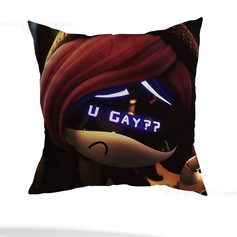 

M-Murder Drones pillow cover living room sofa cushion cover bedroom room bed pillow cover home decoration 12x12Inch