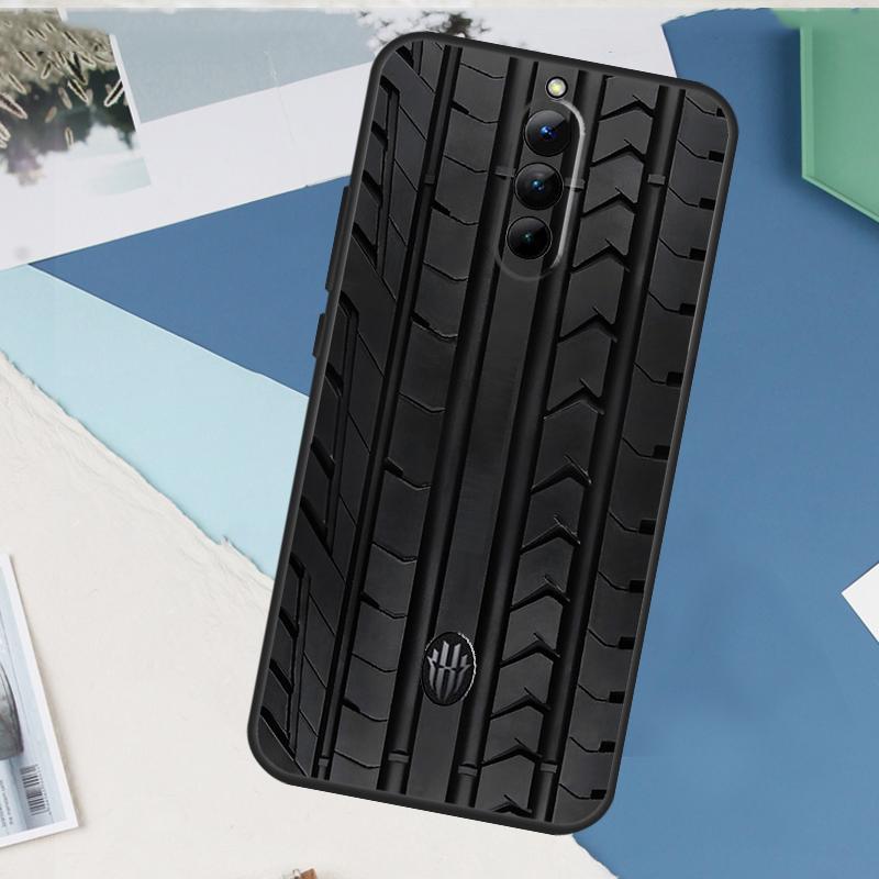 Tire Tread Pattern Case For ZTE Nubia Red Magic 8S 9S 10S 10 9 8 11 Pro Plus 6 7 6S 7S Pro 5G 6R 10 Air Cover