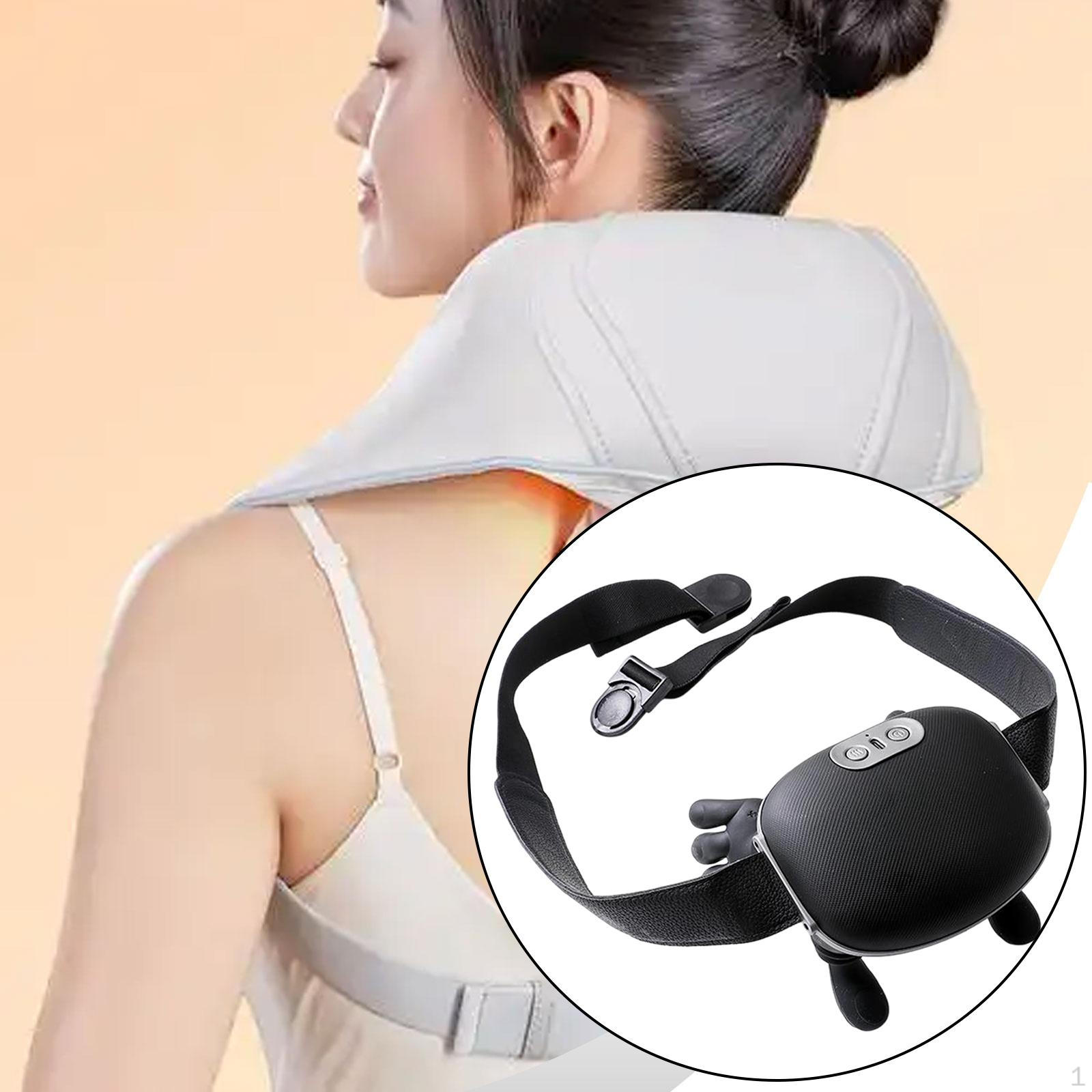 

Shoulder and Neck Massage Black Bionic Heating with Three Modes Women Men Gift Accessories