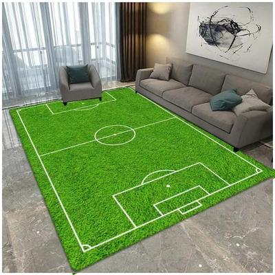 Football Field Pattern Living Room Carpet for Home Bedroom Decor Hallway Non-slip Floor Mats Hotel Sofa Coffee Table Area Rugs