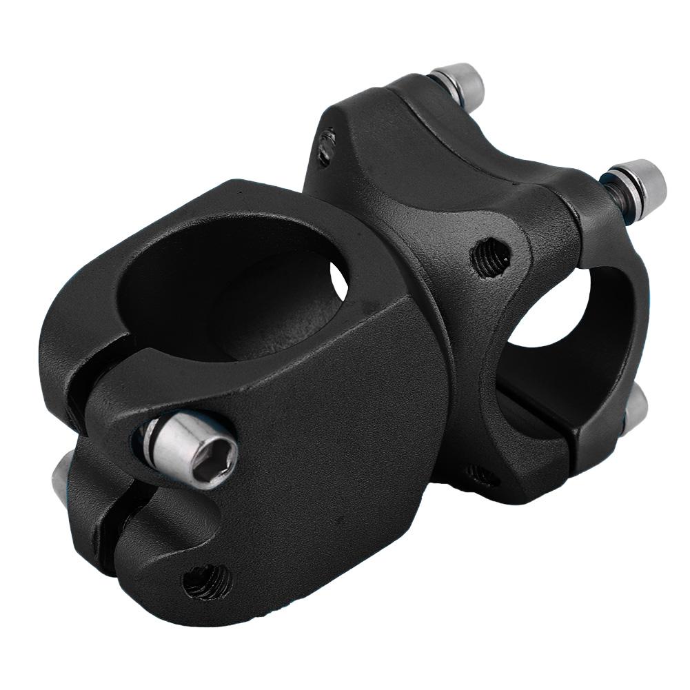 25.4*38 Aluminum Alloy Mountain Bike Short Handlebar Fixed Stem Cycling Accessory