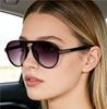 2026 New Double Beam Retro Sunglasses For Women  and Men in Pilot Style Shades Metal Line Decoration UV400