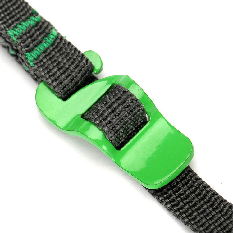 Quick Release Tie-Down Straps with Stainless Steel Hooks for Outdoor Travel Gear and Luggage