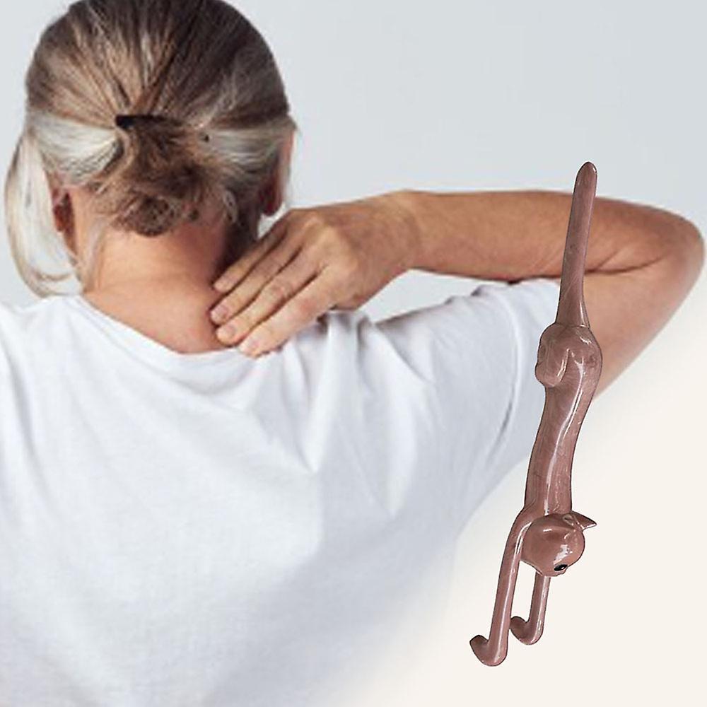 Small Cat-Shaped Back Scratcher Comfortable Grips Itch Reliever for Back Neck Head