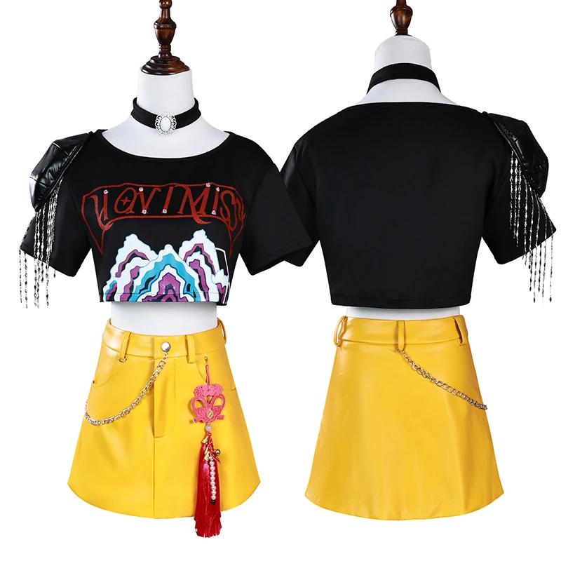 Rumi Mira Zoey Cosplay KPop Cosplay Costume Wig 2026 Uniform Women Girls Halloween Party Role Playing Outfits for Adult Child
