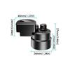High Sensitivity Leak Detector Sound Frequency Pointer Portable Display Pipe Leak Detector Detection Strength Scale