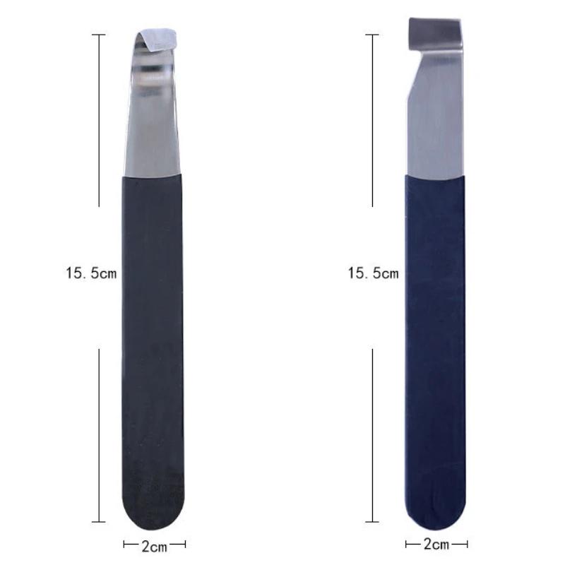 Stainless Steel Pottery Clay Ceramic Sculpting Tools Pottery Wax Clay Sculpture Carving Fettling Trimming Knife Tool 8Pcs