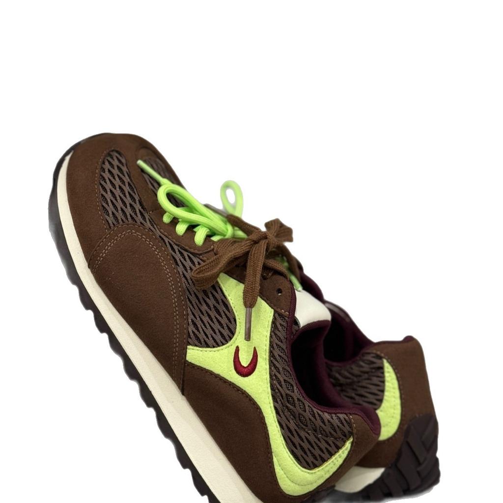 Tide brand 2025 new mesh breathable casual sports shoes women's light Forrest Gump running training shoes non-slip hiking shoes