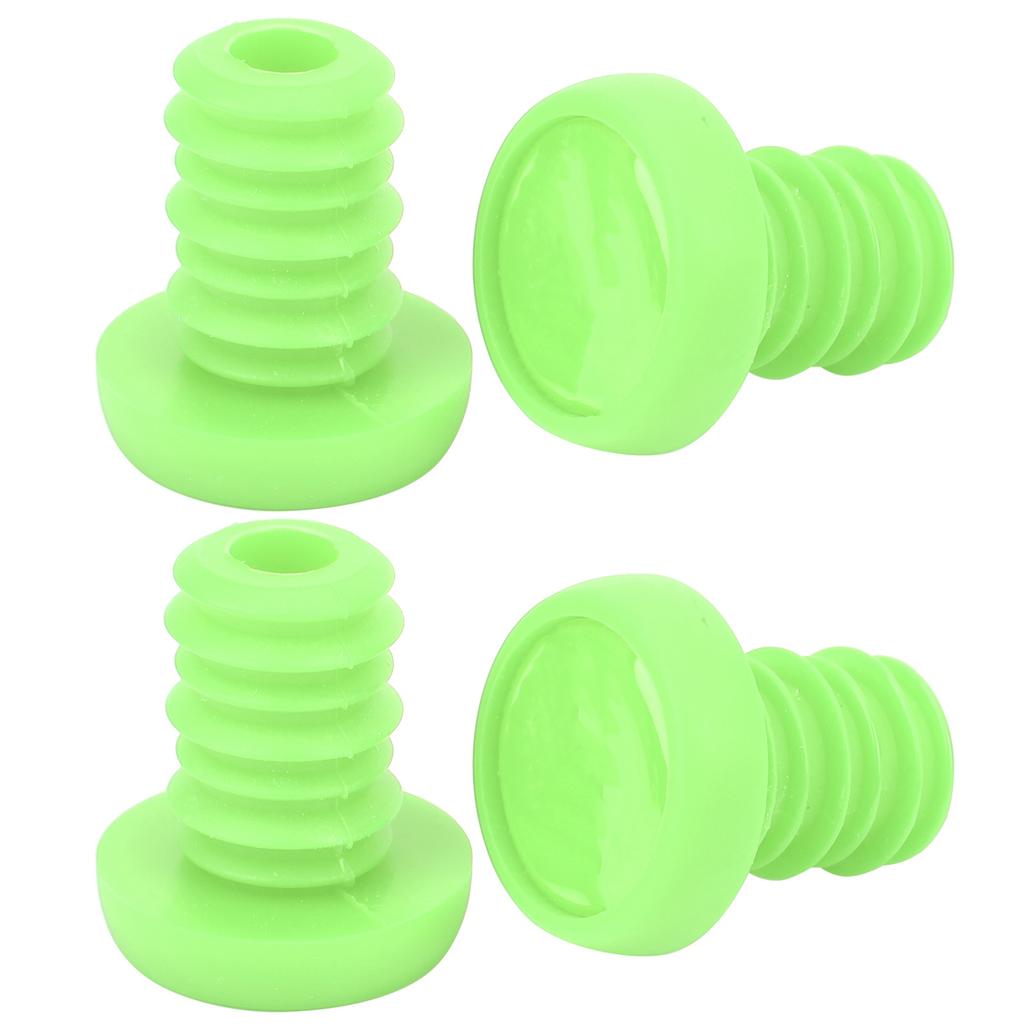 ZTTO Fahrradlenkergriffe Lenkerenden Schraubstopfen Polyestergummi Fahrradzubehör Grün