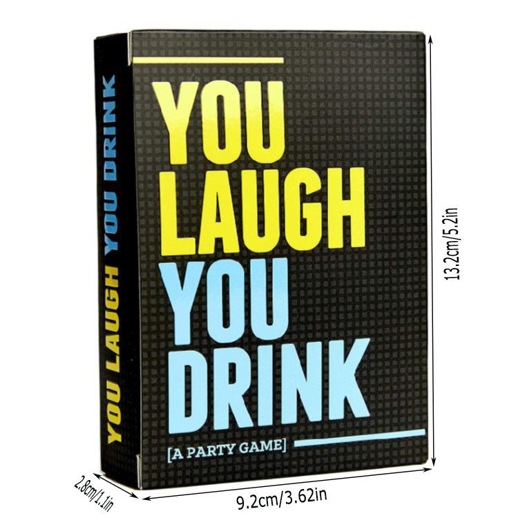 All English Sotally Tober Deer Head, Various Friends Gathering Game Cards Newlyweds Dialogue Cards