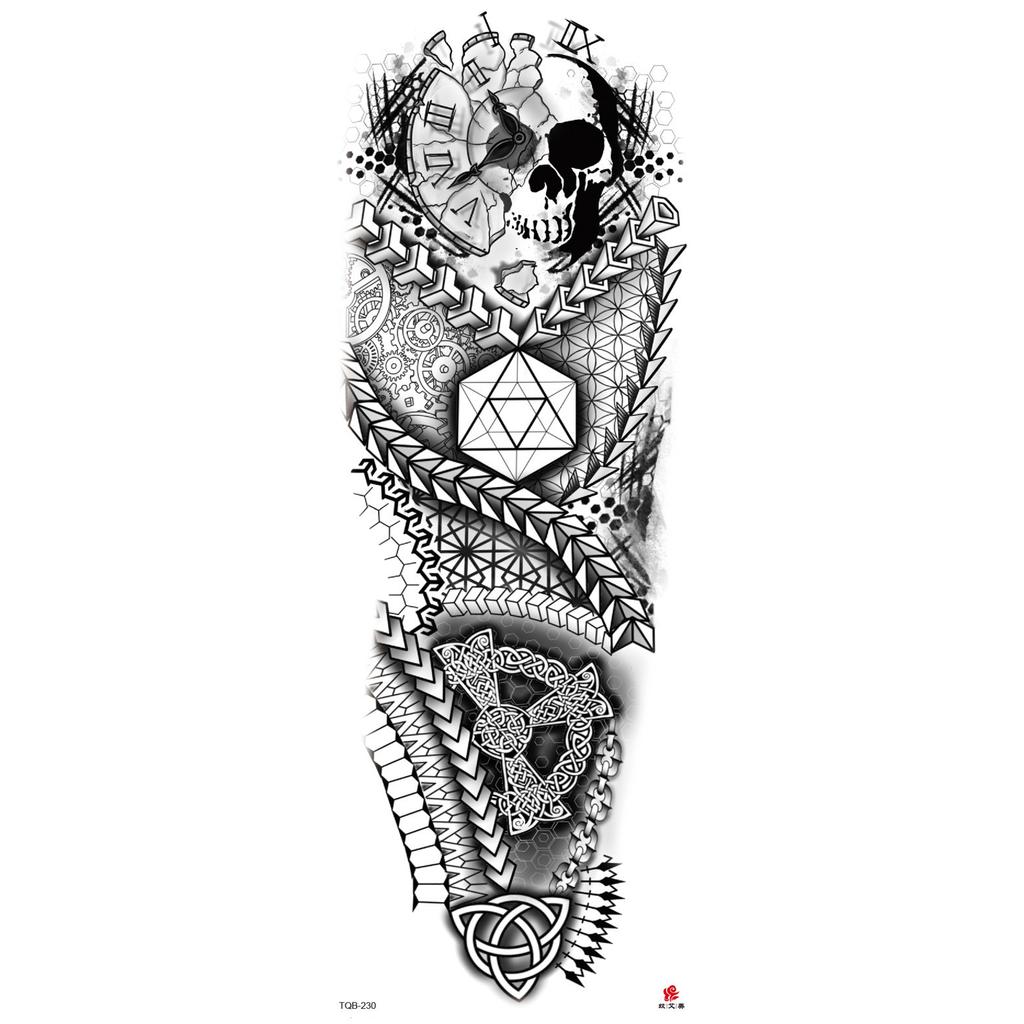 Full Arm Sticker 1PC