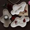 Multipurpose Large Oval Resin Tray Molds Sturdy Silicone Home Accessory Portable for Concrete Dishes Craft Supplies