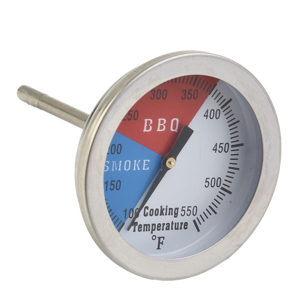 Home Kitchen Food Tools Grill Thermometer 0 ° C - 550 ° C Grill Tools Mini Oven Temperature Gauge Stainless Steel High Quality