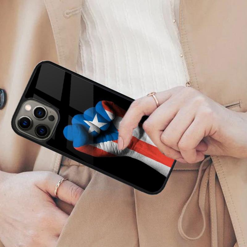 

Puerto Rico Flag Magnetic Phone Case For APPLE iPhone 17 Air 16 14 13 12 Pro Max 15 Plus Wireless Charge With MagSafe Cover iPhone 13mini