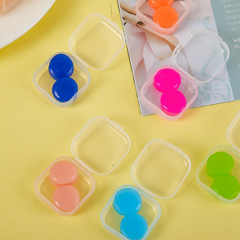 2 Pezzi Tappi per Orecchie in Silicone Riutilizzabili Tappi per Orecchie in Cera di Silicone Tappi per Orecchie Modellabili per Nuoto Riduzione del Rumore Cancellazione Protezione per il Sonno