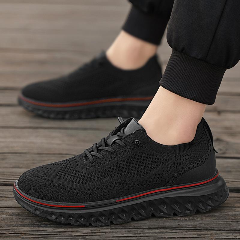 Men's shoes mesh board shoes spring and summer men's casual sports board shoes cloth shoes men's large size shoes