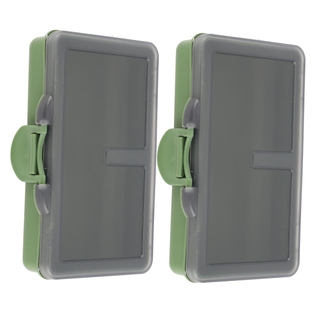 2Pcs Fishing Hook Bait Gadget Box Mini PP Storage Box Case for Fishing Tackle Accessories1