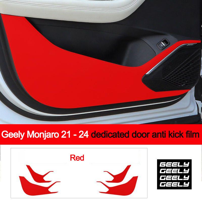 Car Inner Door Anti Kick Film Protective Anti-Scratch Cover for Geely Monjaro 2026 2026 2026 2026 Auto Accessories Protector