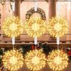 LED Fairy Lights Remote Control Dimmable Multiple Lighting Modes Rechargeable