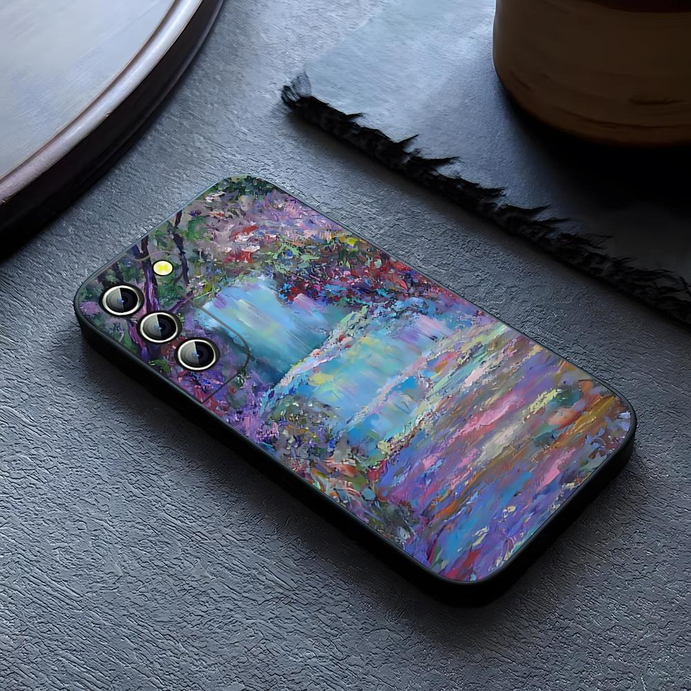 Etui na telefon z obrazem impresjonistycznym Claude'a Moneta Dla Samsung Galaxy S26 S24 S23 S22 S25 S21 S20 Ultra Fe Plus A54 A24 A55 A53 Coque