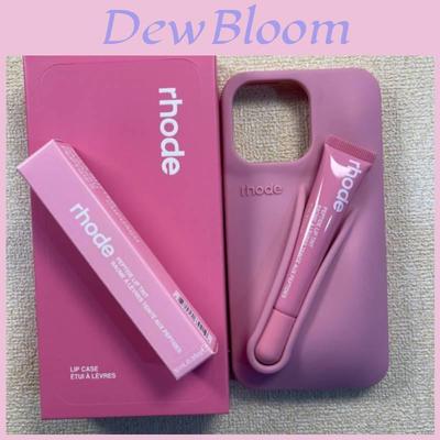 For Iphone15 Rhode Lip Gloss Silicone Soft Case With Shockproof For Cute Girls