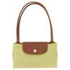 Longchamp Le Pliage Recycelte Nylon-Tragetasche, Umhängetasche Medium Damen Gelb & Grün & Braun 2605089244