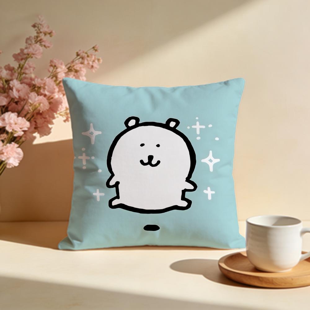 Popular NNagano Bearable Cushion Cover Stylish Washable Pillow Cover Ideal for Couch Bedroom Car Decoration