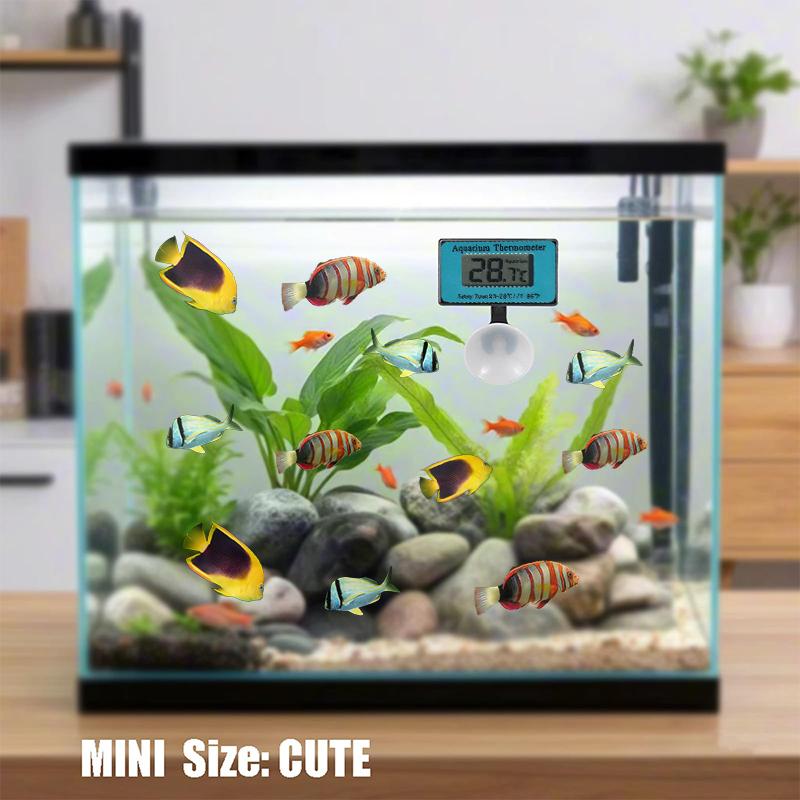Aquarium Underwater Thermometer For Saltwater And Freshwater Replaceable Battery Temperature Error ±1℉ Or ±1℃