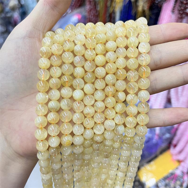

Alxa White Crystal Round Loose Beads for DIY Bracelets & Necklaces 6mm
