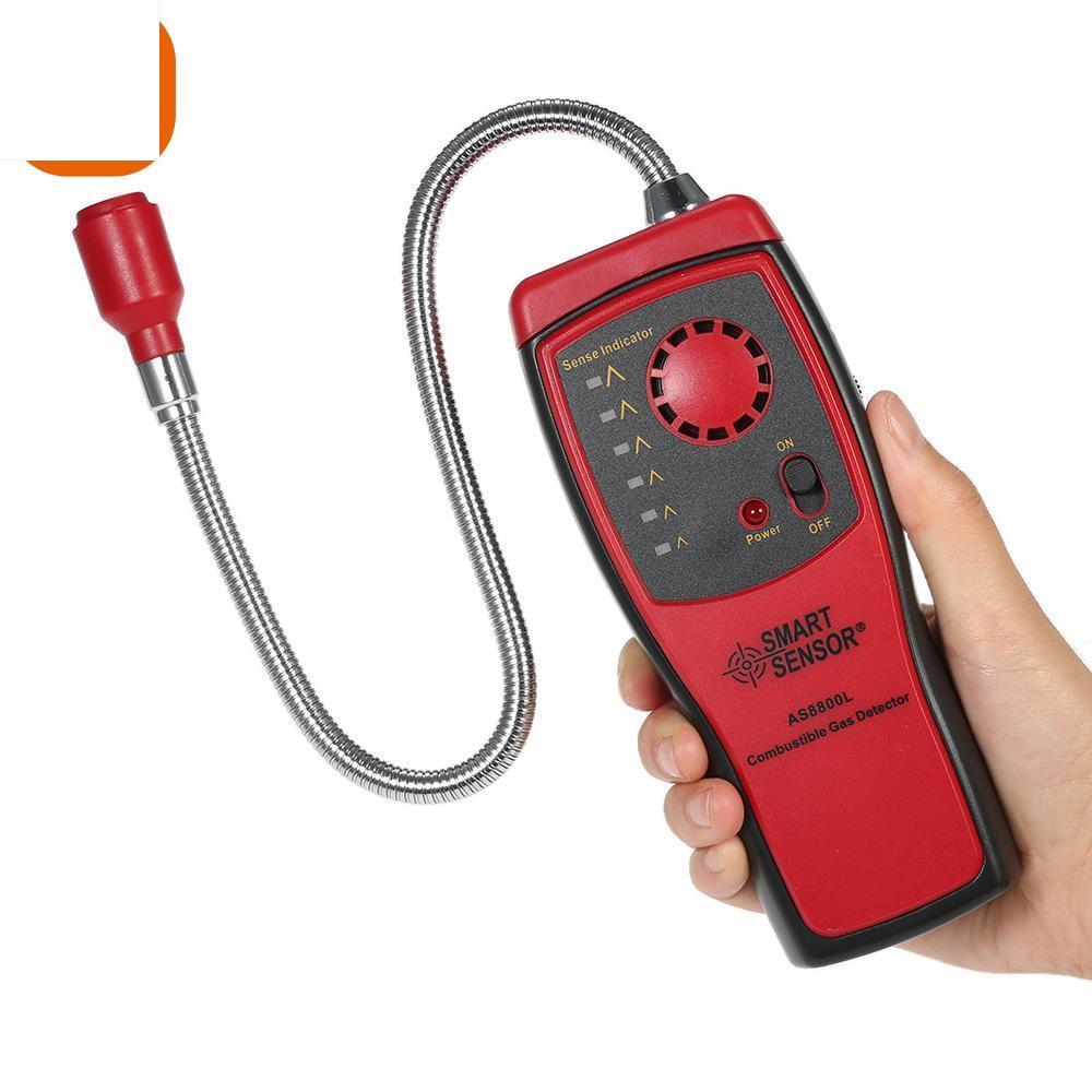 

Горючий портативный тестер детектора утечки газа с визуальным индикатором утечки, портативный мини-диагностический инструмент