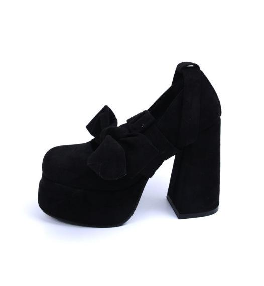 Fashion High Heels Pink Mary Jane Shoes for Women 2025 Spring New Fashion Chunky Platform Pumps Woman Non-slip Ankle Strap Party Shoes