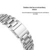 Universal Three-Bead Stainless Steel Watch Band for Apple, Huawei GT5, Smart, and Xiaomi iWatch