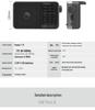 PANDA T-13 Compact Analog FM/MW/SW Radio for Seniors