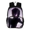 Kpop Demon Hunters Printed Oxford Backpack With Breathable Design For School Students