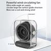 LED Digital Display Mini Desktop Fan 3000 mAh Rechargeable 100 Gears USB Adjustable Wind Speed Silent Brushless Motor Home Fans