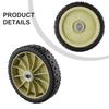 Efficient Mower Wheel Hand Push Mower Wheel Effortless Mowing Replacement Wheel Smooth Navigation For Lawn Mower Replacement